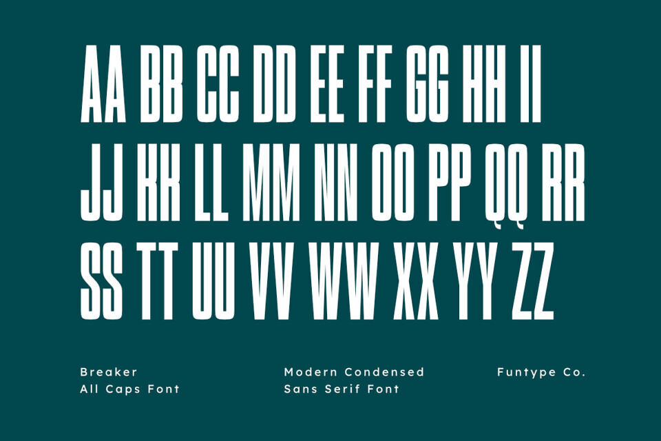 Breaker Font