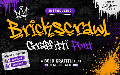 Brickscrawl Font