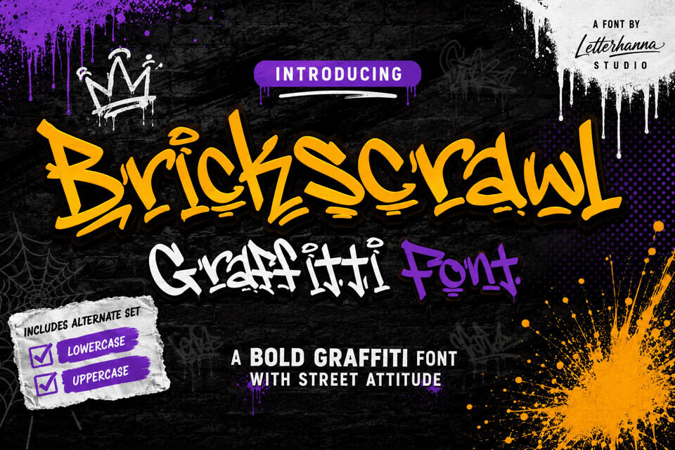 Brickscrawl Font