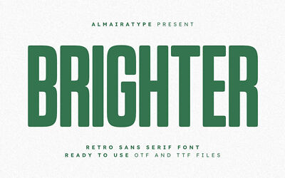 Brighter Font