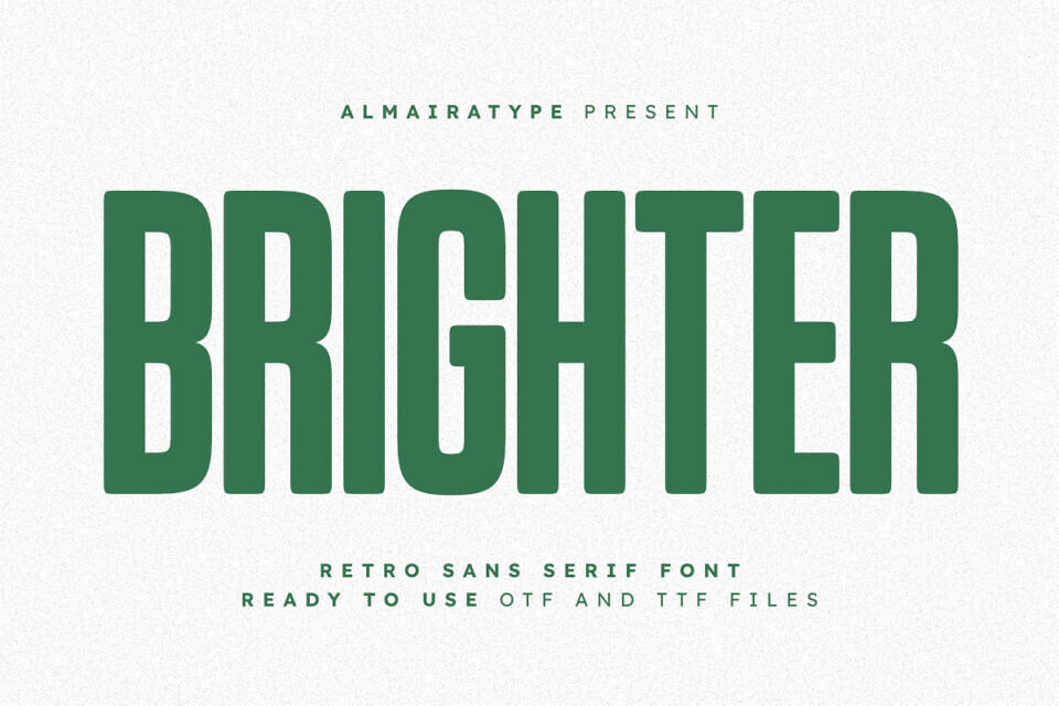 Brighter Font