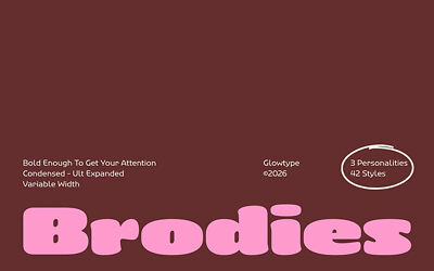 Brodies Font Family