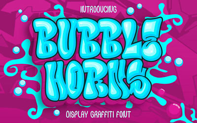 Bubble Horns Font