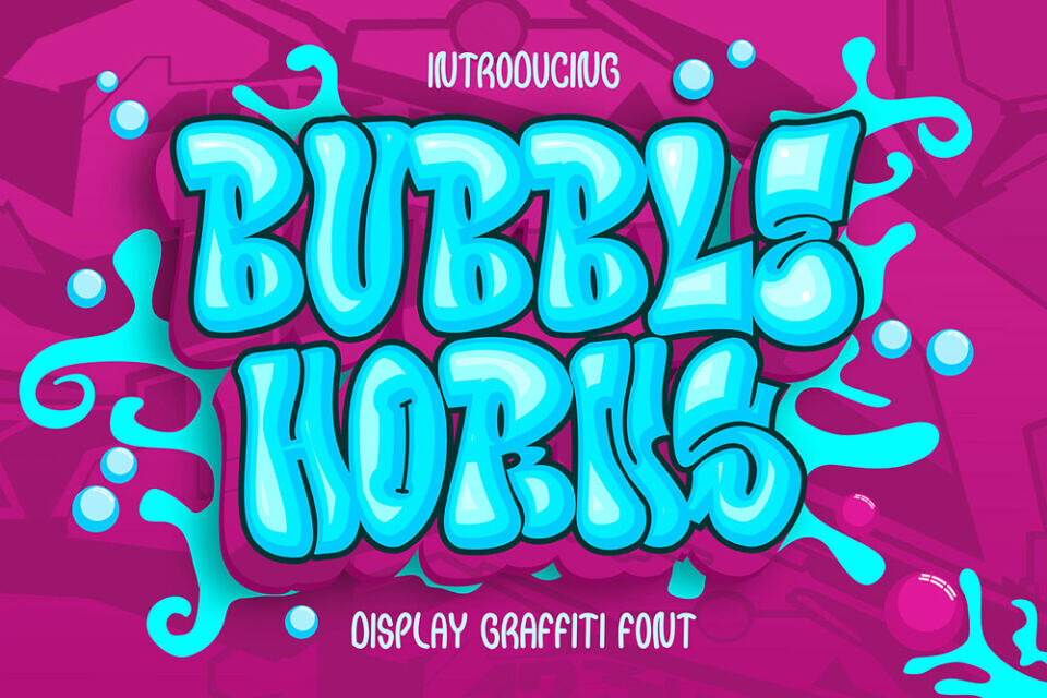 Bubble Horns Font