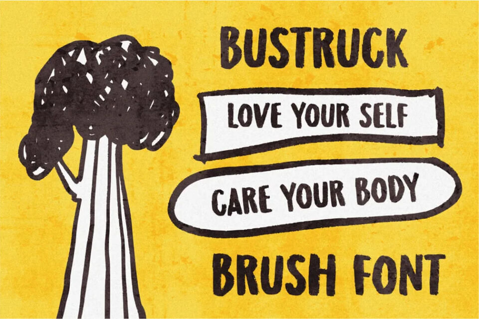 Bustruck Font