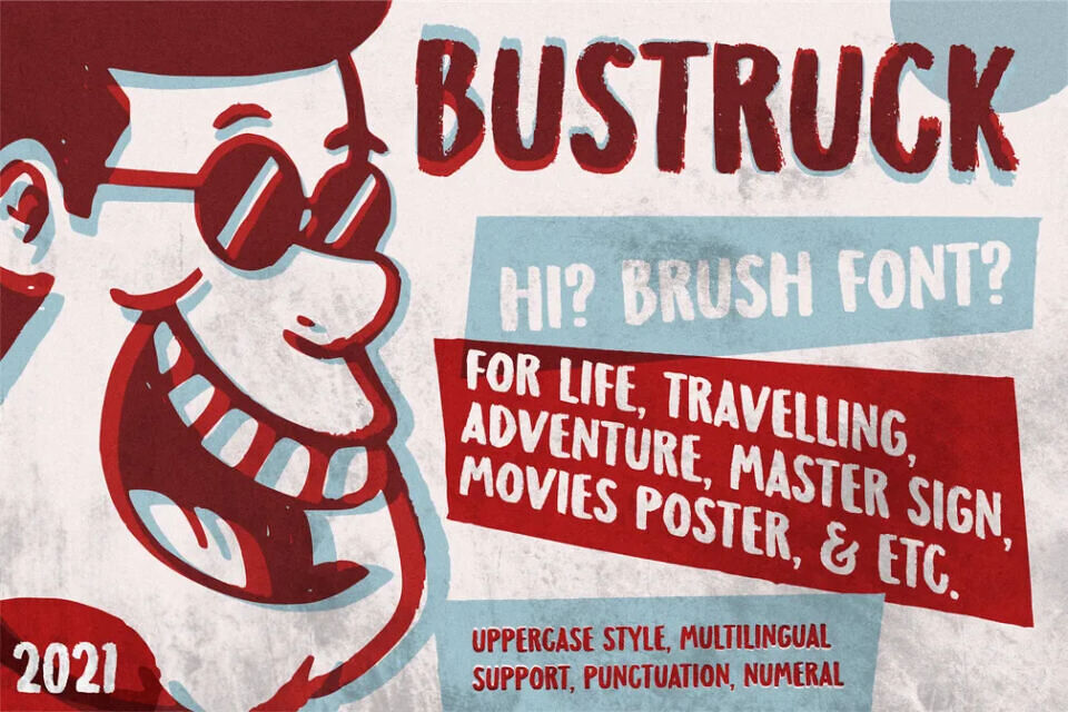 Bustruck Font