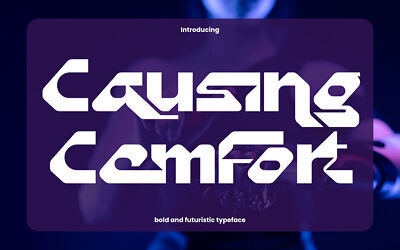 Causing Comfort Font