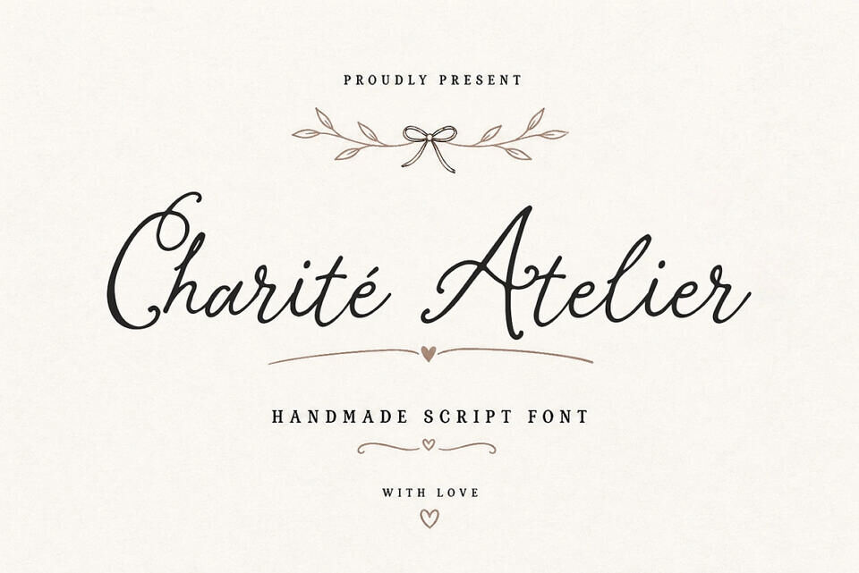 Charite Atelier Font