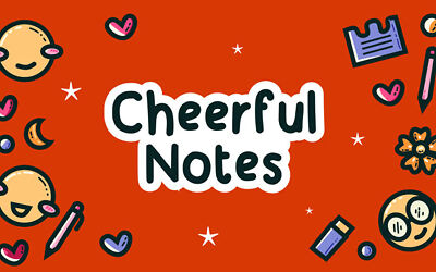 Cheerful Notes Font