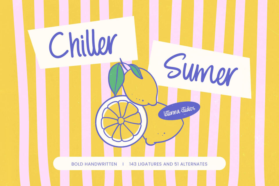 Chiller Sumer Font