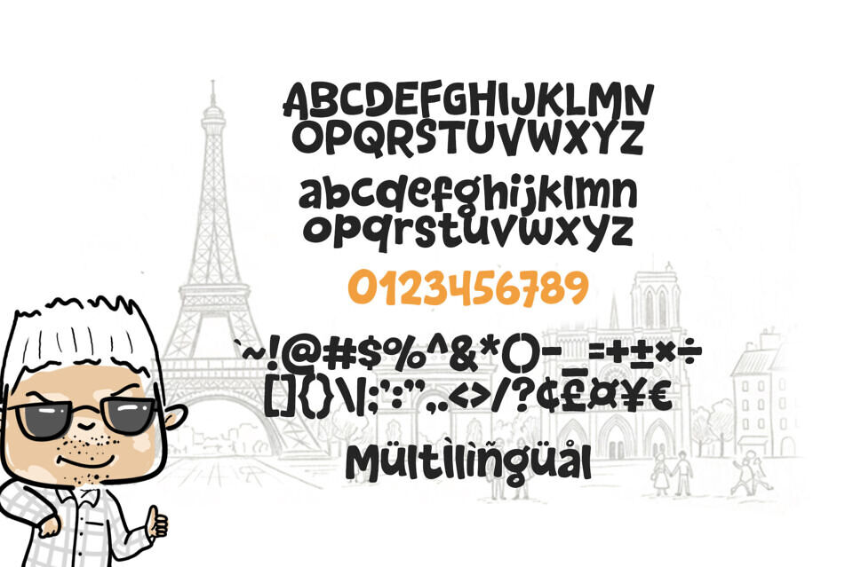 Chomage Font