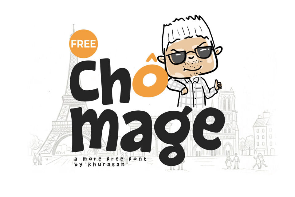 Chomage Font