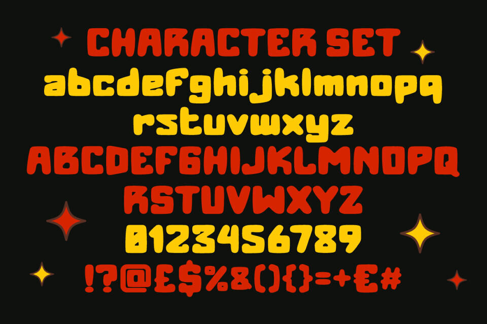 Chubzy Funk Font