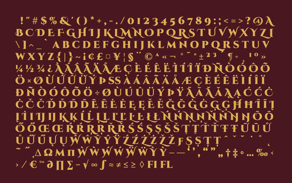 Cinzel Decorative Font