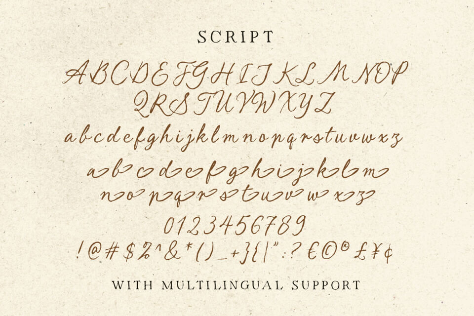 Clover Fields Font Duo