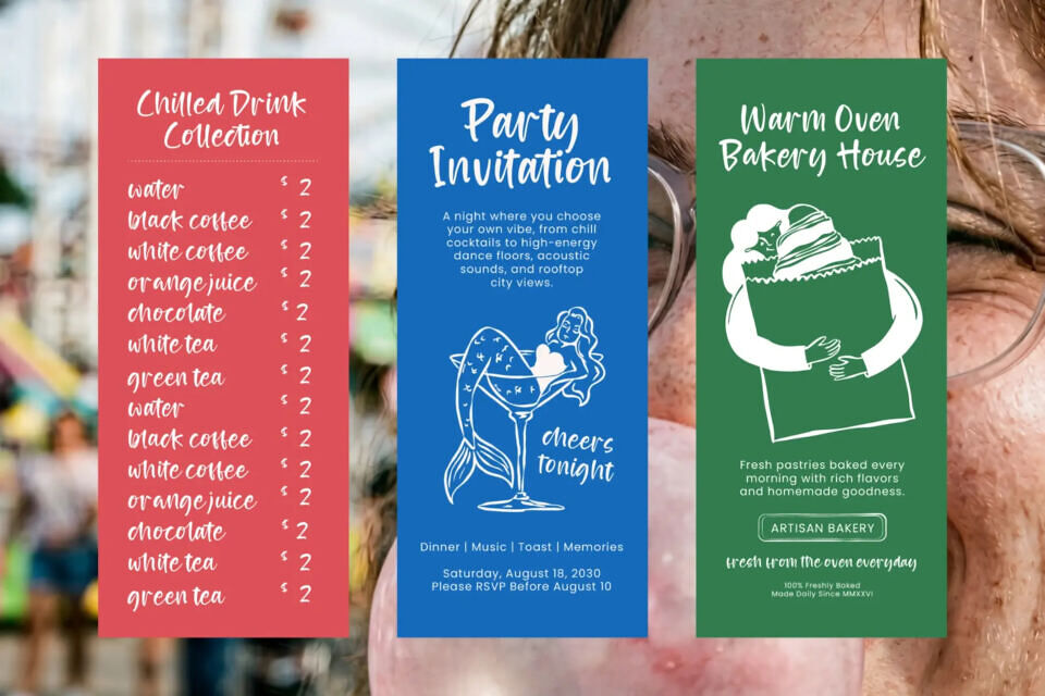 Cocktails Poetry Font