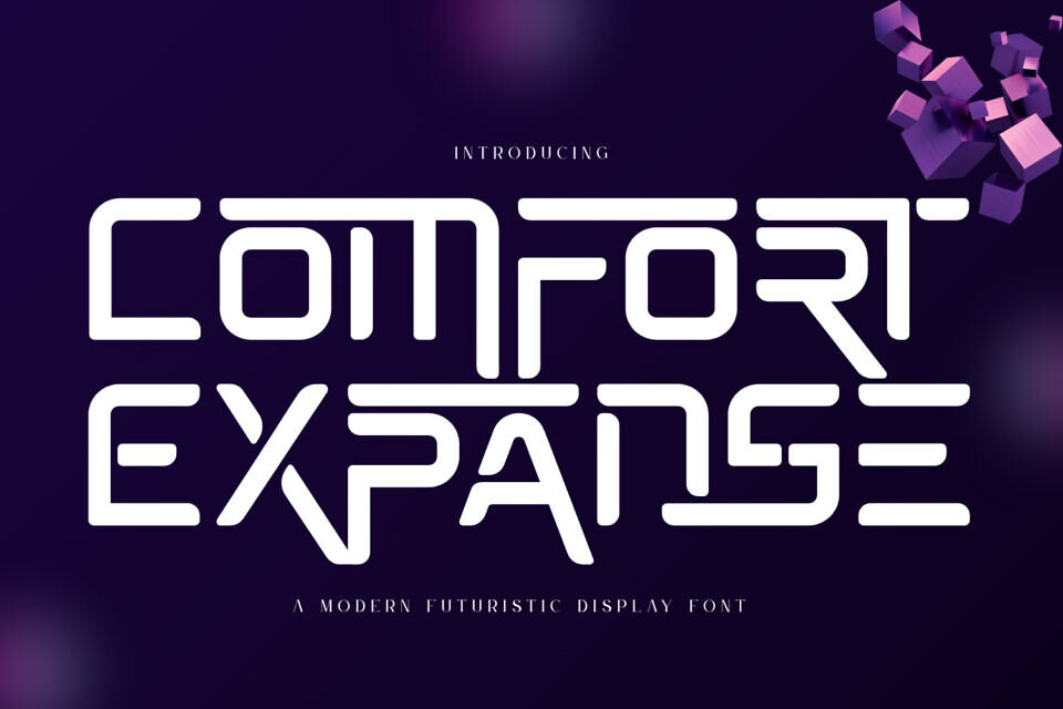 Comfort Expanse Font