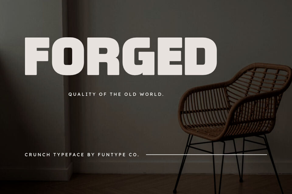 Crunch Font