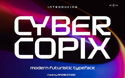 Cyber Copix Font