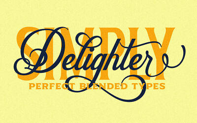 Delighter Script Font