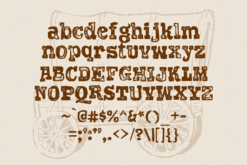 Dodgy Distort Font