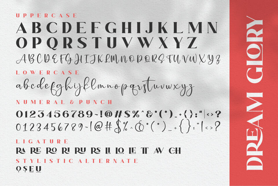 Dream Glory Font