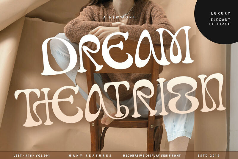 Dream Theatrion Font