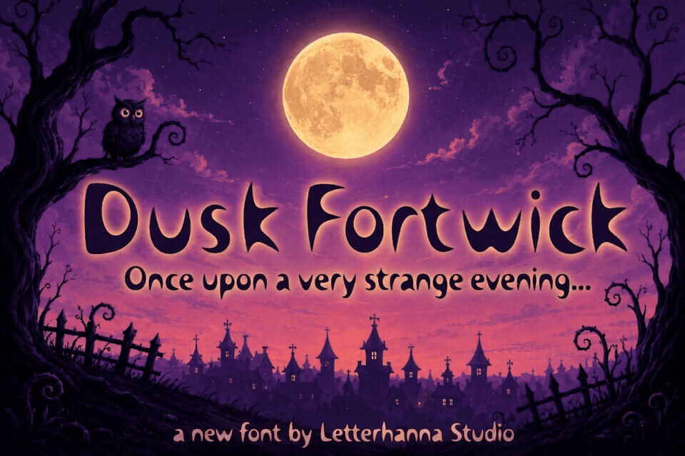 Dusk Fortwick Font