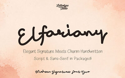 Elfariany Duo Font