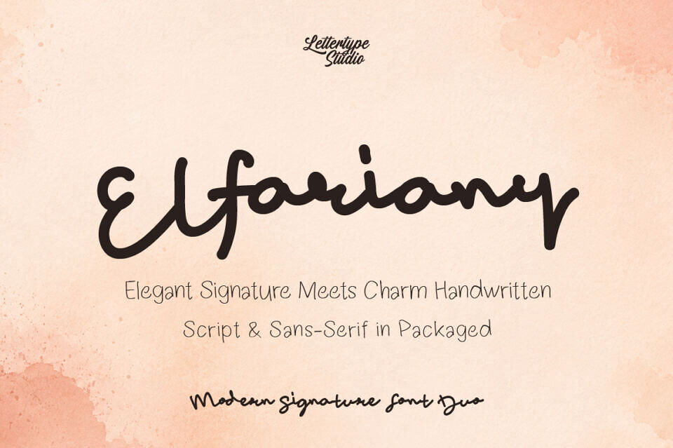 Elfariany Duo Font