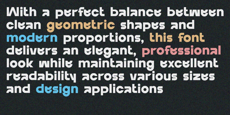 Erf Neot Black Font