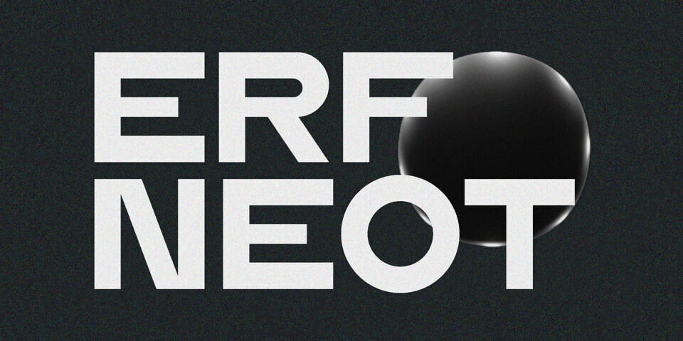 Erf Neot Black Font