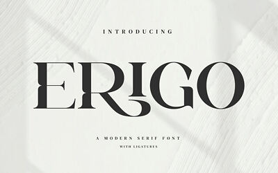 Erigo Font