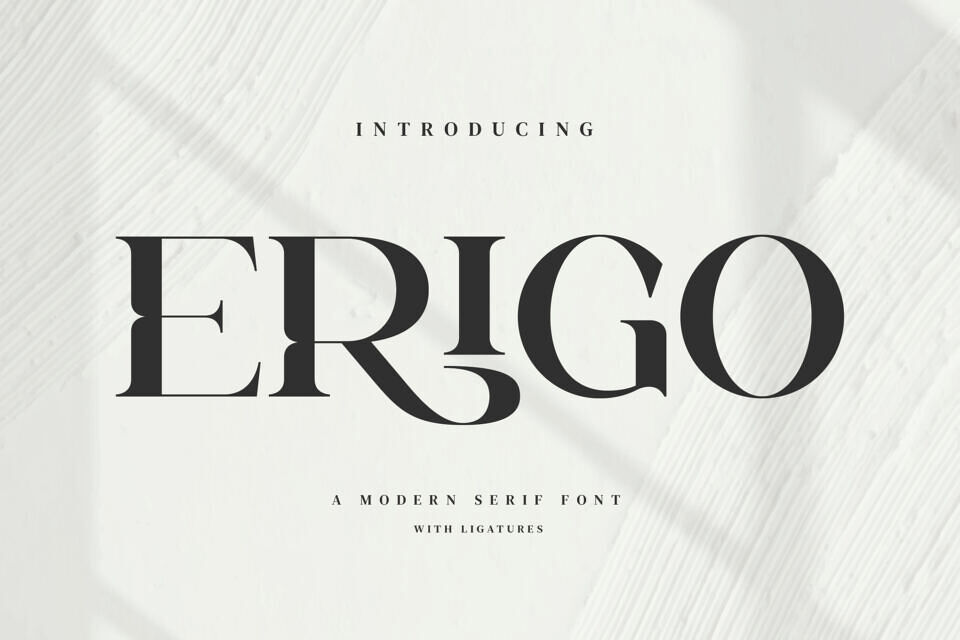 Erigo Font