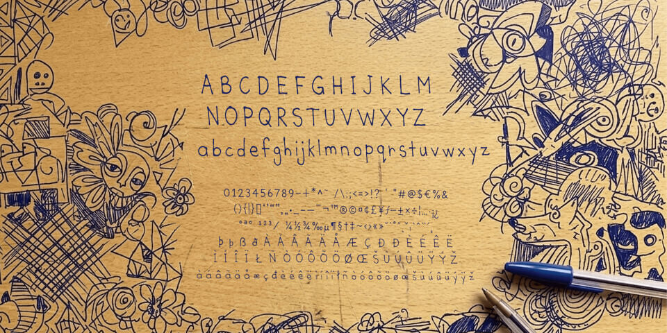 Evelina Hand Font