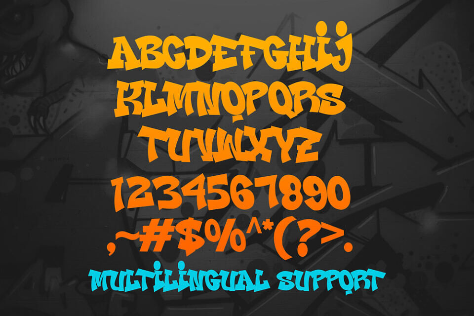 Fast Blaze Font