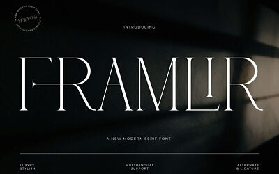 Framlir Font