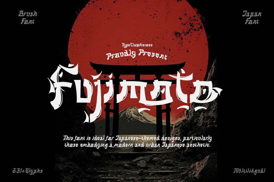 Fujimoto Font
