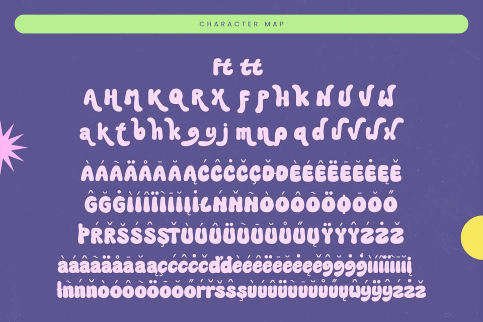 Funky Glitz Font