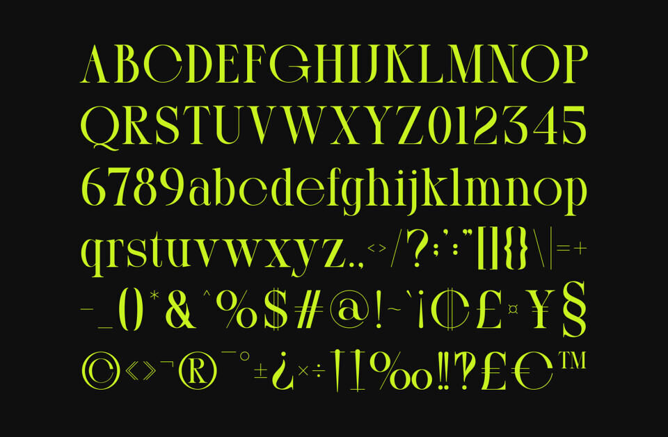 Galter Font