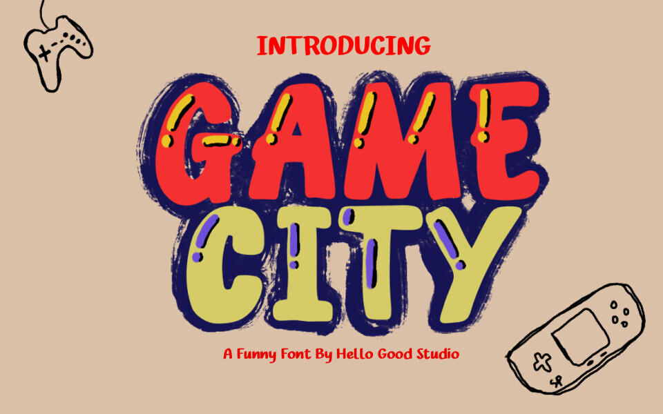 Game City Font