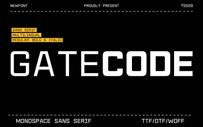 Gatecode Font