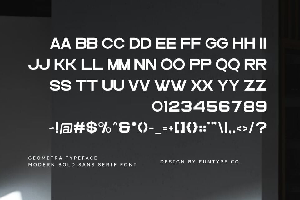 Geometra Font