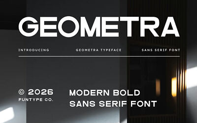 Geometra Font