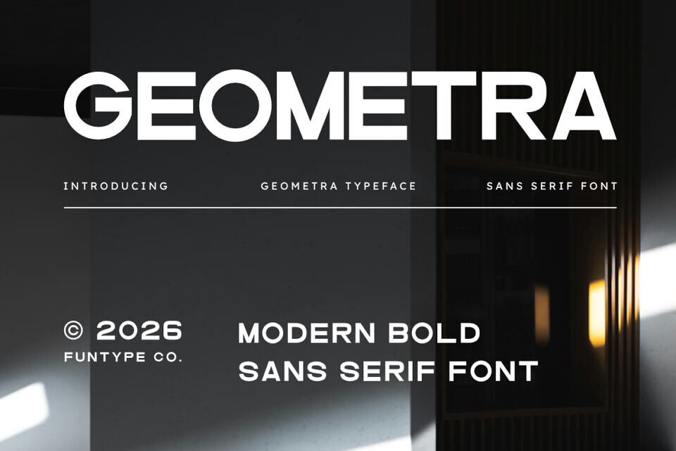 Geometra Font