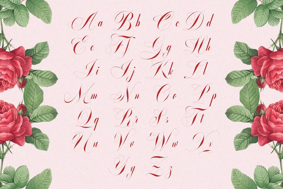 Glowing Romance Font