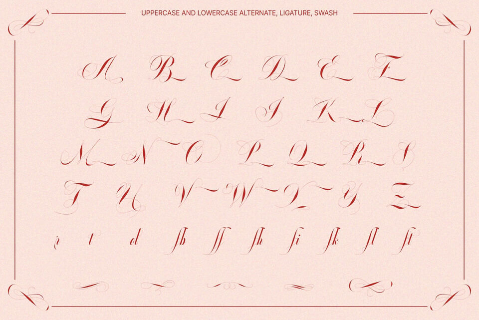 Glowing Romance Font