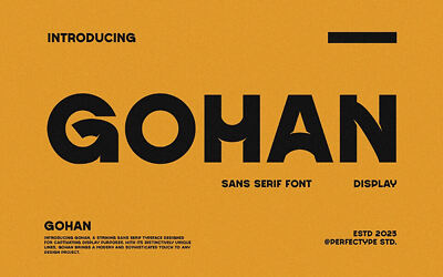 Gohan Font
