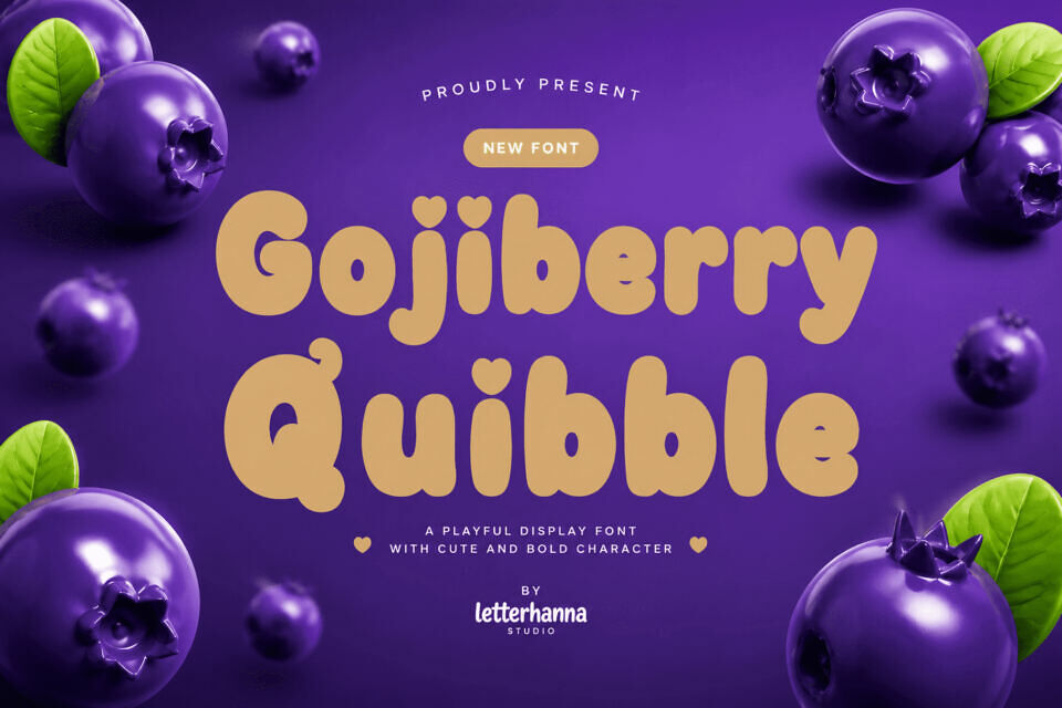 Gojiberry Quibble Font