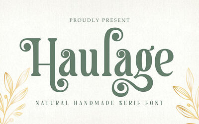 Haulage Font